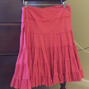 Bebe layered skirt